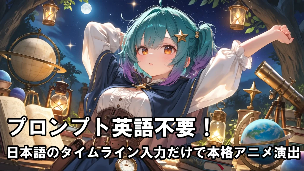 【ComfyUI】MiniMaxH3専用プロンプトGUIノード「H3promptDirector」公開!アニメのリップシンク・キャラ固定プロンプトを直感制御