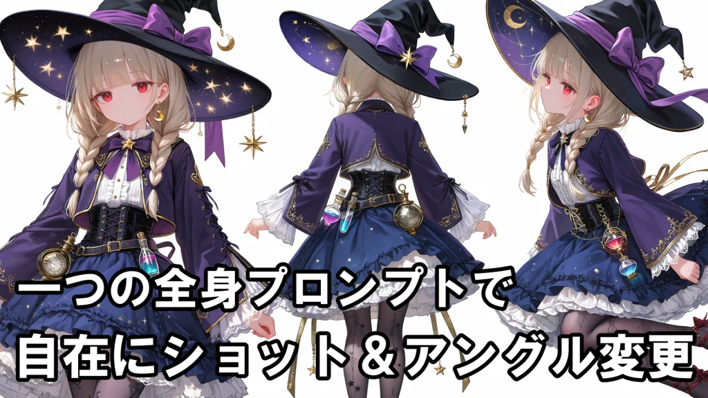 【ComfyUI】全身プロンプトから自在にショット&アングル生成可能に!Anima Prompt Directorアップデート!