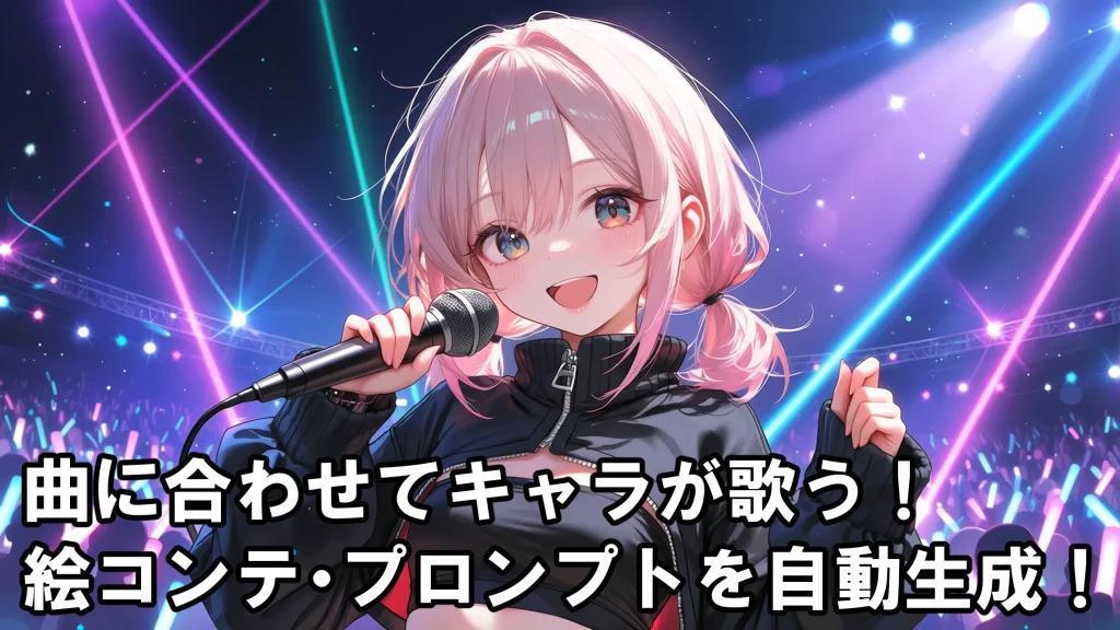 【MinimaxH3】曲に合わせて絵コンテを自動生成!AIで本格ミュージックビデオを作るワークフローと開発ノード